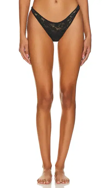 Fleur du Mal Le Stretch Multifit High Leg Thong | Thumbnail 1 Fleur du Mal Le Stretch Multifit High Leg Thong | Thumbnail 1