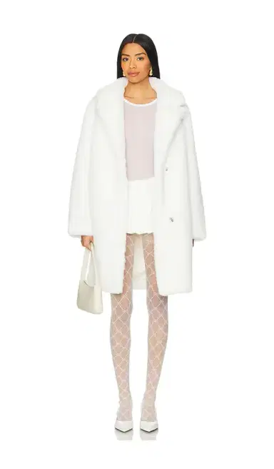 MORE TO COME Elaine Faux Fur Coat | Thumbnail 1 MORE TO COME Elaine Faux Fur Coat | Thumbnail 1