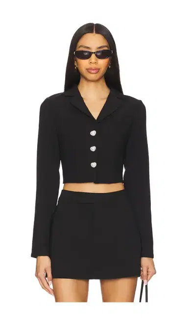 MORE TO COME Miley Crop Blazer | Thumbnail 1 MORE TO COME Miley Crop Blazer | Thumbnail 1