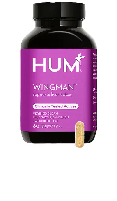 HUM Nutrition Wing Man Liver Detox and Dark Circle Supplement | Thumbnail 1 HUM Nutrition Wing Man Liver Detox and Dark Circle Supplement | Thumbnail 1