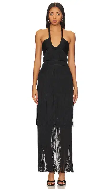SIMKHAI Baldwin Fringe Dress | Thumbnail 1 SIMKHAI Baldwin Fringe Dress | Thumbnail 1