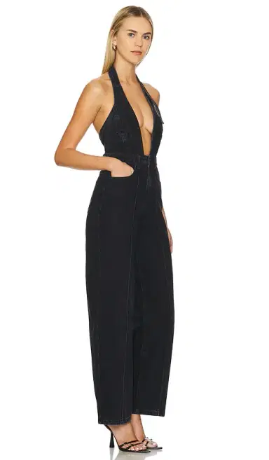 RTA Sadie Denim Jumpsuit | Thumbnail 2 RTA Sadie Denim Jumpsuit | Thumbnail 2
