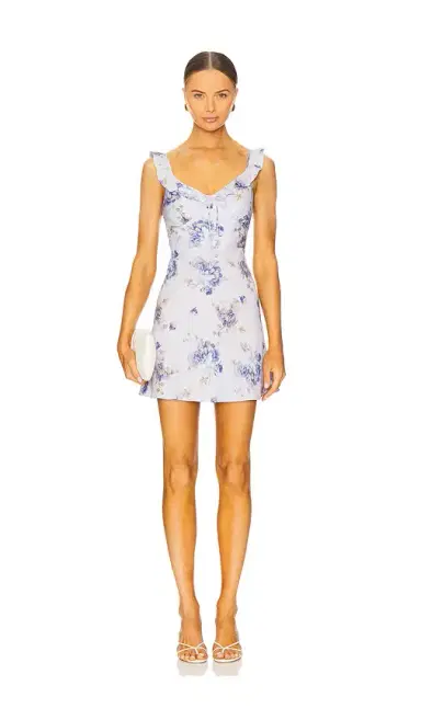 Faithfull Yvonne Mini Dress | Thumbnail 1 Faithfull Yvonne Mini Dress | Thumbnail 1