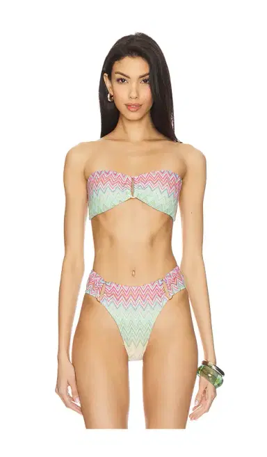 PQ Detail Bandeau Bikini Top | Thumbnail 1 PQ Detail Bandeau Bikini Top | Thumbnail 1