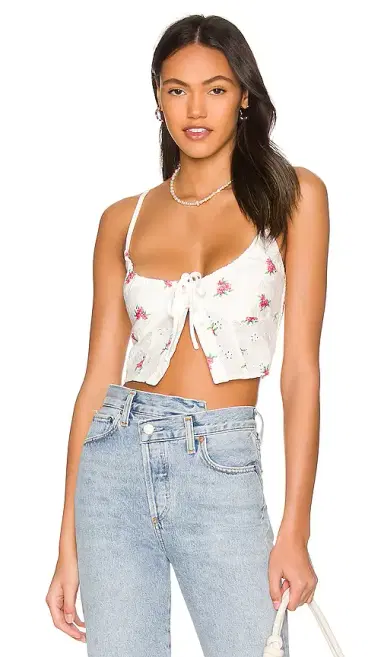 MORE TO COME Marie Embroidered Cami Top | Thumbnail 2 MORE TO COME Marie Embroidered Cami Top | Thumbnail 2