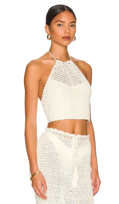 MORE TO COME Angelina Halter Top | Thumbnail 2 MORE TO COME Angelina Halter Top | Thumbnail 2