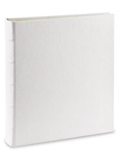 Graphic Image Medium Clear Pocket Pebbled Leather Album - White | Thumbnail 1 Graphic Image Medium Clear Pocket Pebbled Leather Album - White | Thumbnail 1