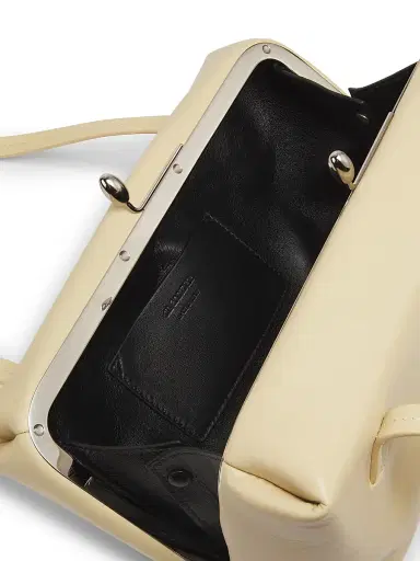 Jil Sander Women's Goji Pillow Leather Handle Bag - Almond Butter | Thumbnail 3 Jil Sander Women's Goji Pillow Leather Handle Bag - Almond Butter | Thumbnail 3