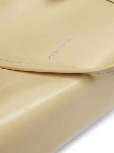 Jil Sander Women's Goji Pillow Leather Handle Bag - Almond Butter | Thumbnail 5 Jil Sander Women's Goji Pillow Leather Handle Bag - Almond Butter | Thumbnail 5