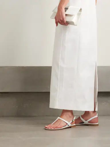Manolo Blahnik Hata Leather Slingback Sandals | Thumbnail 2 Manolo Blahnik Hata Leather Slingback Sandals | Thumbnail 2