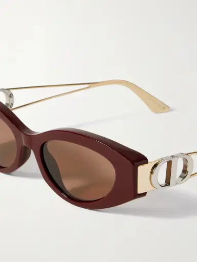 DIOR Eyewear 30montaigne B6i Cat-eye Acetate And Gold- And Silver-tone Sunglasses | Thumbnail 4 DIOR Eyewear 30montaigne B6i Cat-eye Acetate And Gold- And Silver-tone Sunglasses | Thumbnail 4