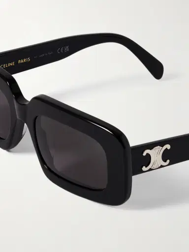 CELINE Eyewear Triomphe Oversized Square-frame Acetate Sunglasses | Thumbnail 4 CELINE Eyewear Triomphe Oversized Square-frame Acetate Sunglasses | Thumbnail 4