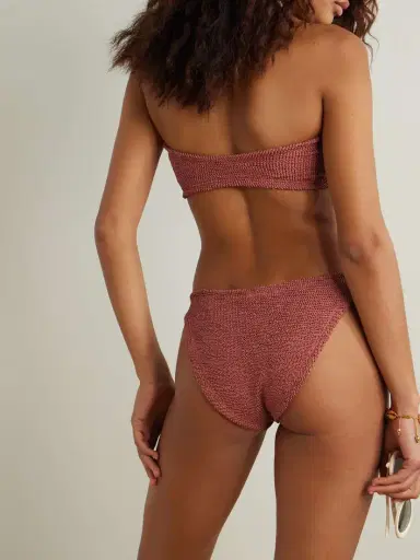 Hunza G Gloria Metallic Seersucker Bikini | Thumbnail 3 Hunza G Gloria Metallic Seersucker Bikini | Thumbnail 3