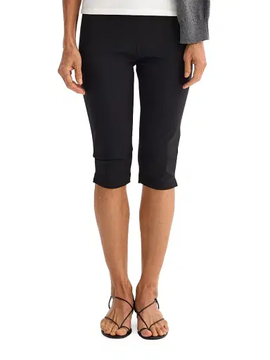 Róhe Women's Capri Scuba Trousers - Black | Thumbnail 3 Róhe Women's Capri Scuba Trousers - Black | Thumbnail 3