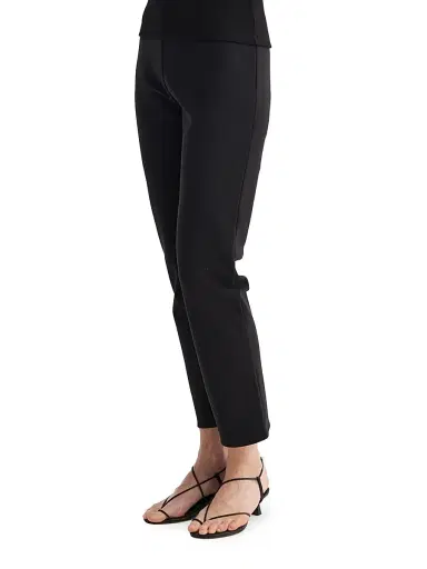 RÓHE Women's Cigarette Scuba Trousers - Black - Size 12 | Thumbnail 4 RÓHE Women's Cigarette Scuba Trousers - Black - Size 12 | Thumbnail 4
