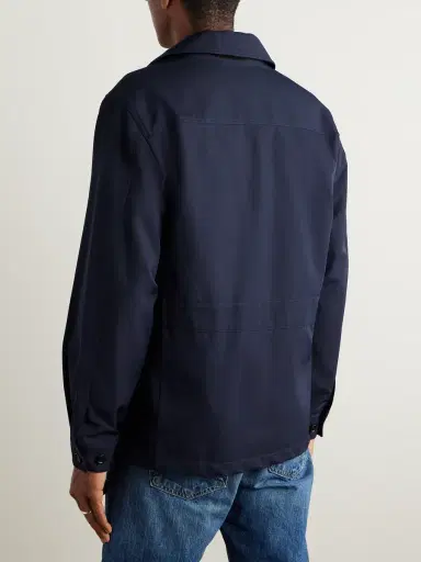 dunhill Twill Shirt Jacket - Men | Thumbnail 3 dunhill Twill Shirt Jacket - Men | Thumbnail 3