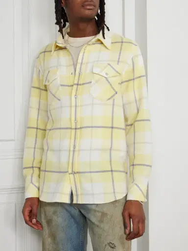 God’s True Cashmere Dreamer Checked Cashmere Shirt - Men | Thumbnail 3 God’s True Cashmere Dreamer Checked Cashmere Shirt - Men | Thumbnail 3