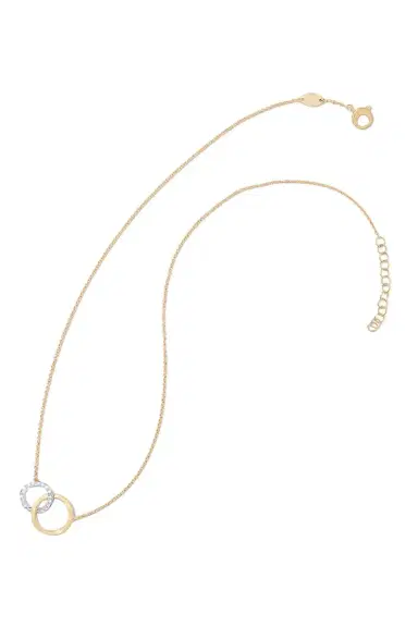 MARCO BICEGO Jaipur Mixed Link Diamond Necklace | Thumbnail 1 MARCO BICEGO Jaipur Mixed Link Diamond Necklace | Thumbnail 1