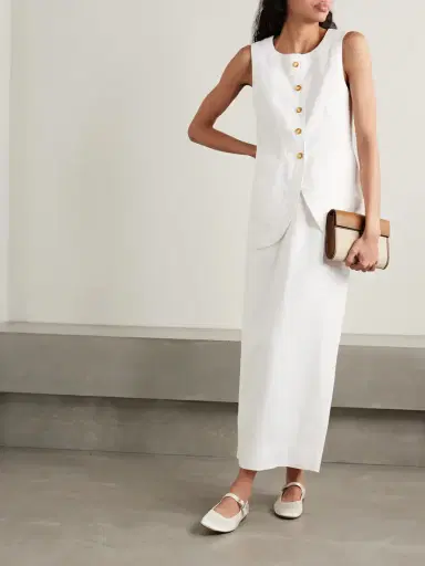 Posse Emma Linen Vest | Thumbnail 2 Posse Emma Linen Vest | Thumbnail 2