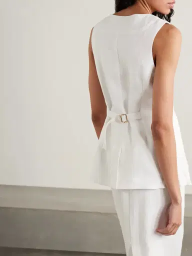 Posse Emma Linen Vest | Thumbnail 3 Posse Emma Linen Vest | Thumbnail 3