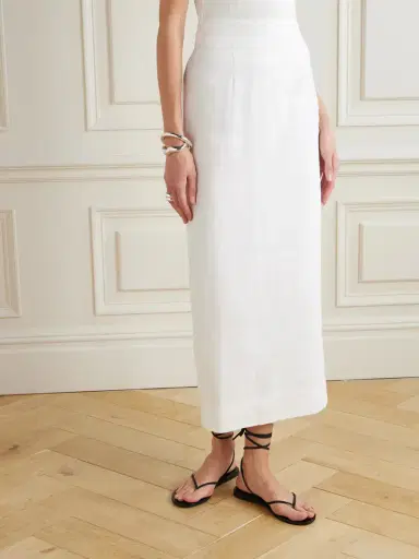 Posse Emma Linen Midi Skirt | Thumbnail 3 Posse Emma Linen Midi Skirt | Thumbnail 3
