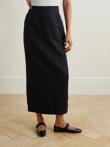 Posse Emma Linen Midi Skirt | Thumbnail 3 Posse Emma Linen Midi Skirt | Thumbnail 3