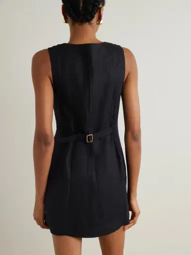 Posse Emma Linen Mini Dress | Thumbnail 4 Posse Emma Linen Mini Dress | Thumbnail 4