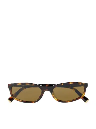 Miu Miu Eyewear Oval-frame Tortoiseshell Acetate Sunglasses | Thumbnail 1 Miu Miu Eyewear Oval-frame Tortoiseshell Acetate Sunglasses | Thumbnail 1