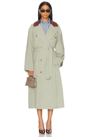 Mimchik Slouchy Trench Coat | Thumbnail 1 Mimchik Slouchy Trench Coat | Thumbnail 1