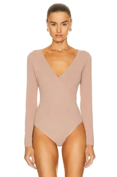 ALAÏA Wrap Angie Bodysuit | Thumbnail 2 ALAÏA Wrap Angie Bodysuit | Thumbnail 2