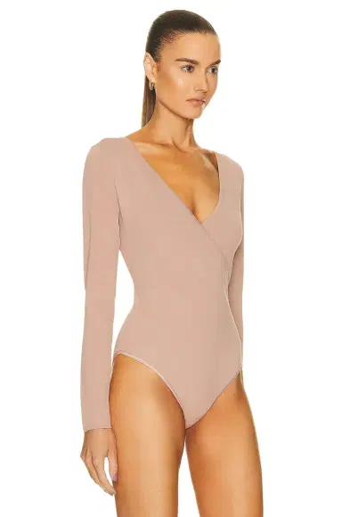 ALAÏA Wrap Angie Bodysuit | Thumbnail 3 ALAÏA Wrap Angie Bodysuit | Thumbnail 3
