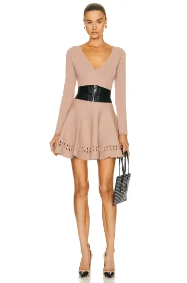ALAÏA Wrap Angie Bodysuit | Thumbnail 5 ALAÏA Wrap Angie Bodysuit | Thumbnail 5