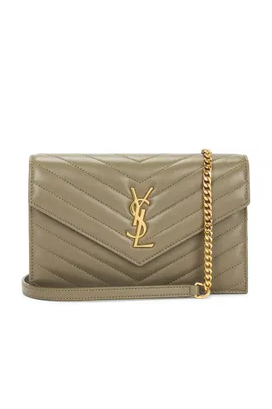 Saint Laurent Envelope Chain Wallet | Thumbnail 1 Saint Laurent Envelope Chain Wallet | Thumbnail 1