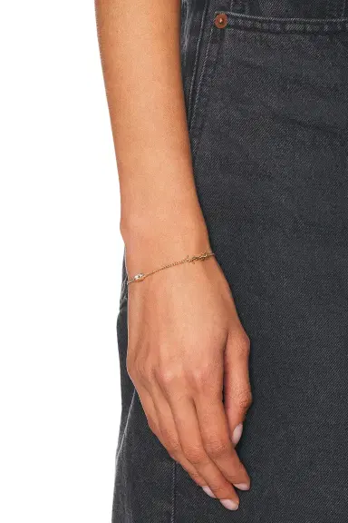 Saint Laurent YSL Heart & Rhinestone Bracelet | Thumbnail 2 Saint Laurent YSL Heart & Rhinestone Bracelet | Thumbnail 2