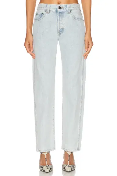 Khaite Callum Straight Leg Jeans | Thumbnail 1 Khaite Callum Straight Leg Jeans | Thumbnail 1