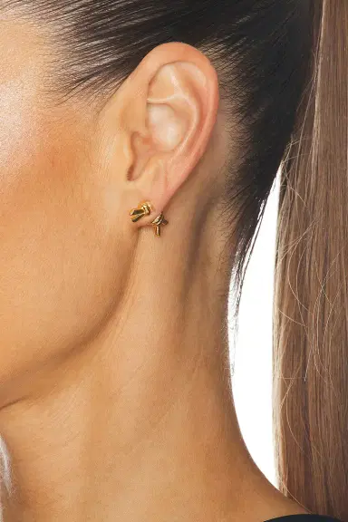 Bottega Veneta Knot Earrings | Thumbnail 2 Bottega Veneta Knot Earrings | Thumbnail 2