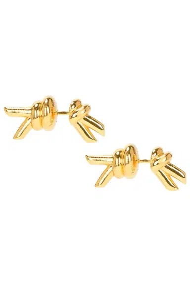 Bottega Veneta Knot Earrings | Thumbnail 3 Bottega Veneta Knot Earrings | Thumbnail 3
