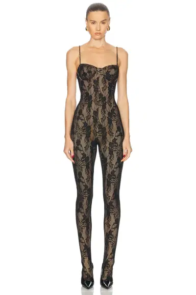 Norma Kamali Underwire Catsuit | Thumbnail 1 Norma Kamali Underwire Catsuit | Thumbnail 1