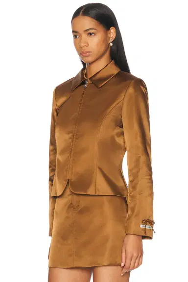 Sandy Liang Annecy Jacket | Thumbnail 3 Sandy Liang Annecy Jacket | Thumbnail 3