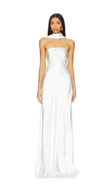 Misha Lilia Sash Neck Maxi Dress | Thumbnail 1 Misha Lilia Sash Neck Maxi Dress | Thumbnail 1
