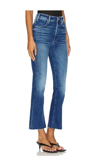 MOTHER The Hustler Ankle Fray Jeans | Thumbnail 2 MOTHER The Hustler Ankle Fray Jeans | Thumbnail 2
