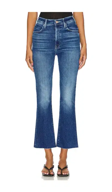 MOTHER The Hustler Ankle Fray Jeans | Thumbnail 1 MOTHER The Hustler Ankle Fray Jeans | Thumbnail 1