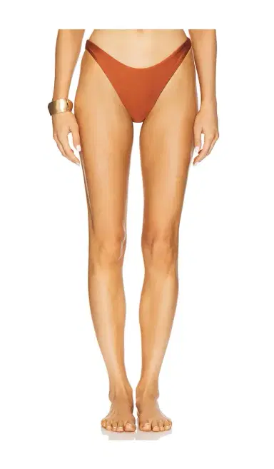 MILLY Margot Gloss Bikini Bottom | Thumbnail 1 MILLY Margot Gloss Bikini Bottom | Thumbnail 1
