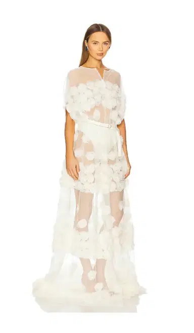 Norma Kamali Super OS Sleeveless BF Flared Gown | Thumbnail 2 Norma Kamali Super OS Sleeveless BF Flared Gown | Thumbnail 2