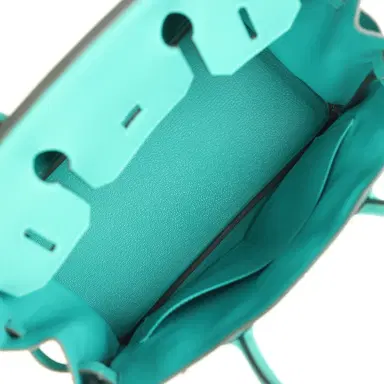 HERMÈS Hermes Birkin 30 Vert Verone Togo Palladium Hardware | Thumbnail 8 HERMÈS Hermes Birkin 30 Vert Verone Togo Palladium Hardware | Thumbnail 8