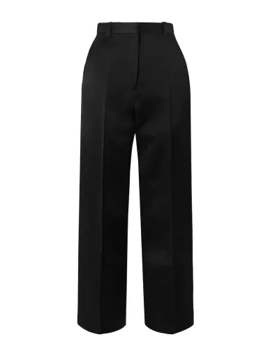 Loro Piana Duchesse Silk-satin Straight-leg Pants | Thumbnail 1 Loro Piana Duchesse Silk-satin Straight-leg Pants | Thumbnail 1
