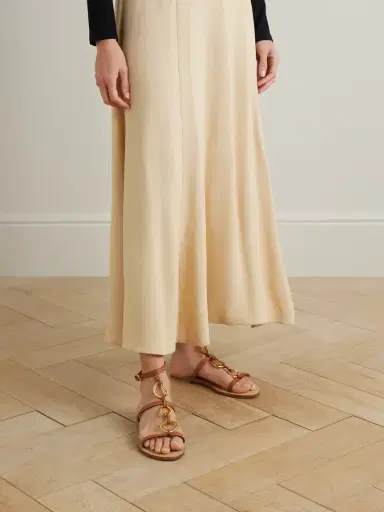 AMANU The Bazaruto Embellished Leather Sandals | Thumbnail 2 AMANU The Bazaruto Embellished Leather Sandals | Thumbnail 2