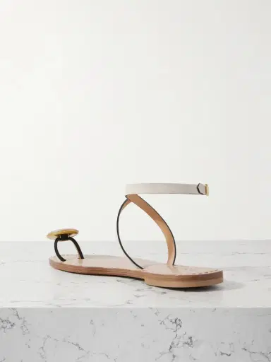 AMANU The Kigali Embellished Suede Sandals | Thumbnail 3 AMANU The Kigali Embellished Suede Sandals | Thumbnail 3