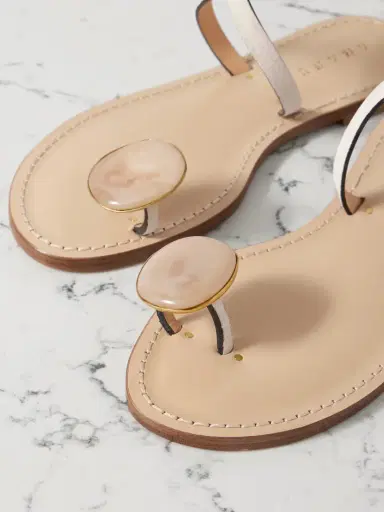 AMANU The Kigali Embellished Suede Sandals | Thumbnail 4 AMANU The Kigali Embellished Suede Sandals | Thumbnail 4