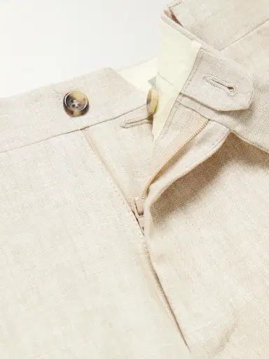 Canali Slim-Fit Straight-Leg Linen Suit Trousers - Men | Thumbnail 7 Canali Slim-Fit Straight-Leg Linen Suit Trousers - Men | Thumbnail 7